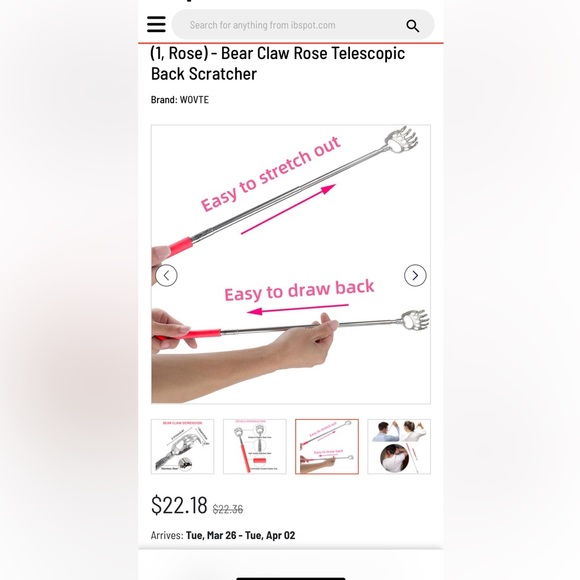 Back scratcher - Picture 10 of 11